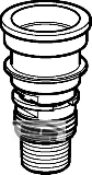 Geberit bergang 1/2&quote; zu UR-RBS 116.00