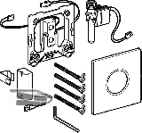 Geberit HyTronic UR-Steuerung IR, Batt,